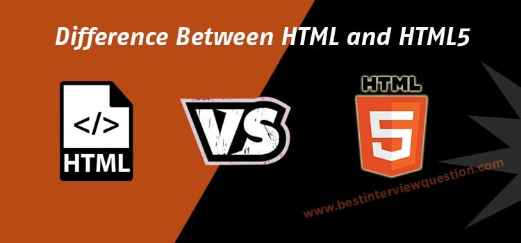 Difference between html and html5