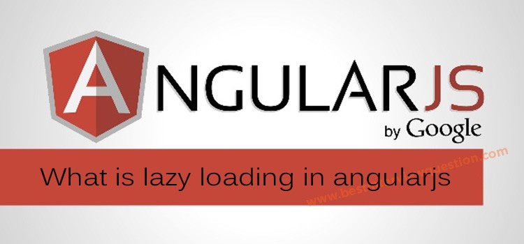 What is lazy loading in angular 2
