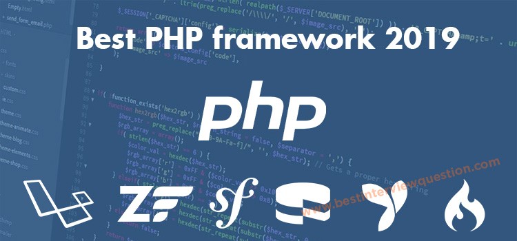 Best PHP framework 2019