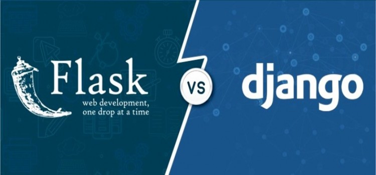 What is the difference between django and flask?