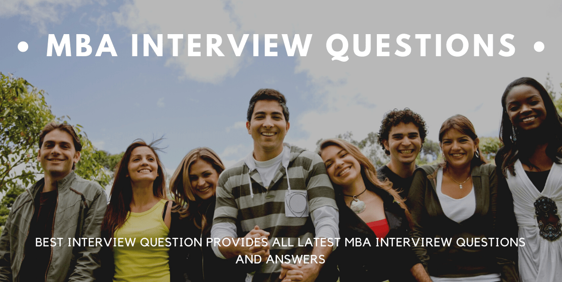 MBA Interview Questions