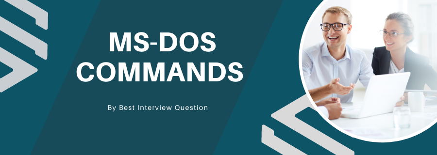 ms-dos commands