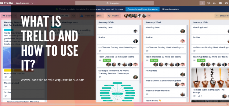 What is Trello and how to use it?